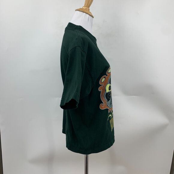 Vintage Kings Dominion Amusement Park T Shirt Womens M Medium Green Made USA - Picture 4 of 11